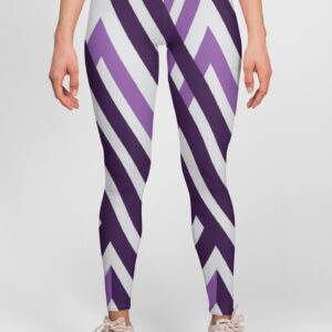 Purple Style Women's All over print Leggings its clover
