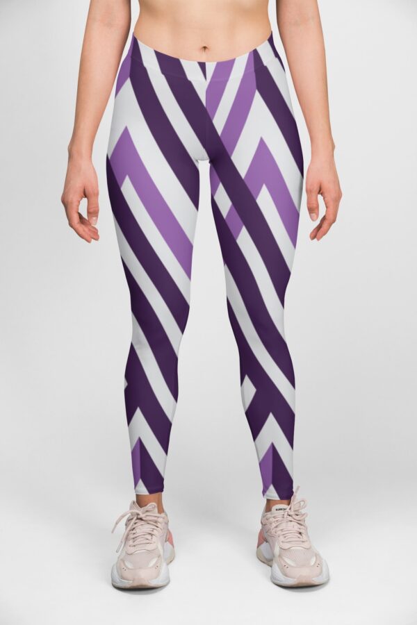 Purple Style Women's All over print Leggings its clover