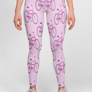 Cycling Style Women's All over print Leggings its clover