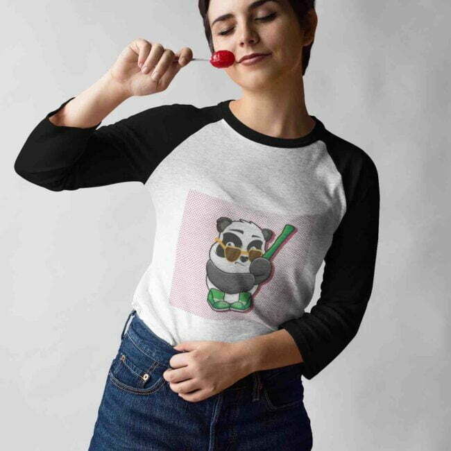 raglan-tee--worn-by-a-happy-dancing-girl-with-a-lollipop-its-clover