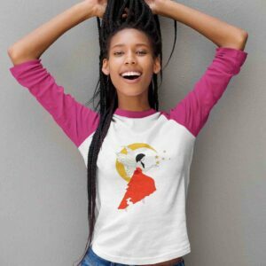 raglan-t-shirt-mockup-of-a-woman-playing-with-her-braids-pink