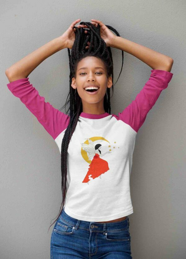 raglan-t-shirt-mockup-of-a-woman-playing-with-her-braids-pink