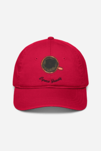 Espresso Coffee Lover Style Unisex Embroidered Baseball Cap