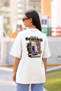 itsclover oversized women's tshirt