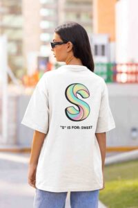 itsclover oversized women's tshirt
