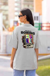 itsclover oversized women's tshirt