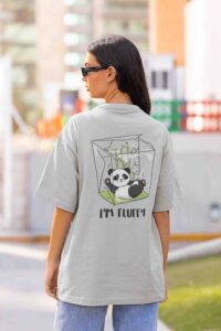 itsclover oversized women's tshirt