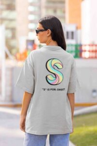 itsclover oversized women's tshirt