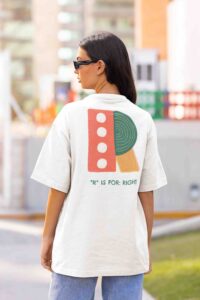 itsclover oversized women's tshirt