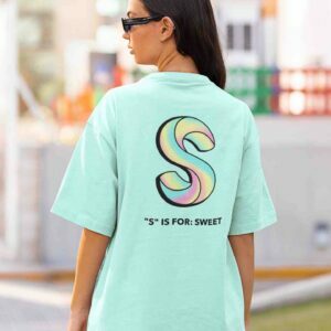 itsclover oversized women's tshirt