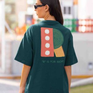 itsclover oversized women's tshirt