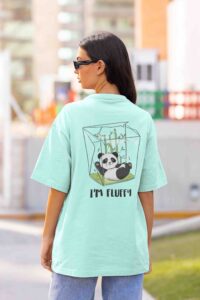 itsclover oversized women's tshirt