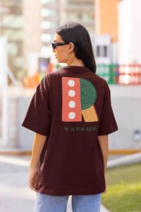 itsclover oversized women's tshirt