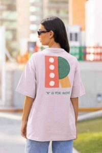 itsclover oversized women's tshirt