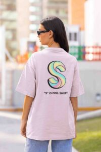 itsclover oversized women's tshirt