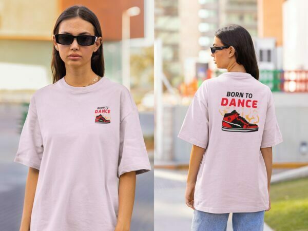 itsclover oversized women's tshirt
