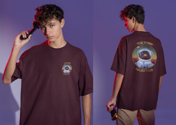 itsclover oversized men's tshirt
