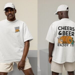 itsclover oversized men's tshirt