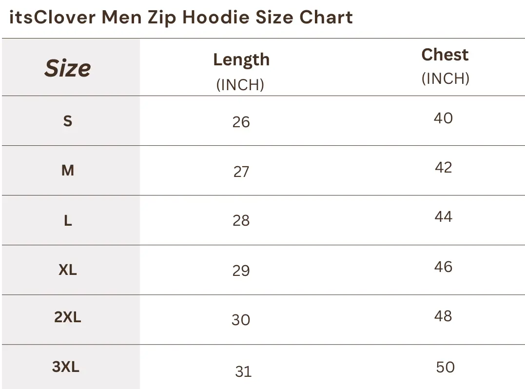 itsclover-ziphoodie-sizechart