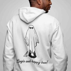 Single Life men Fleece Heavyweight Zipper Hooded Sweatshirt with Kangaroo Pockets