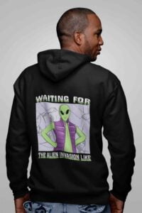 men Fleece Heavyweight Zipper Hooded Sweatshirt with Kangaroo Pockets