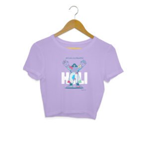 Happy Holi Women's Crop Top