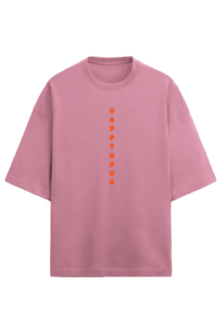 Happy Hour Men’s French Terry Oversized Flamingo T-Shirt itsclover
