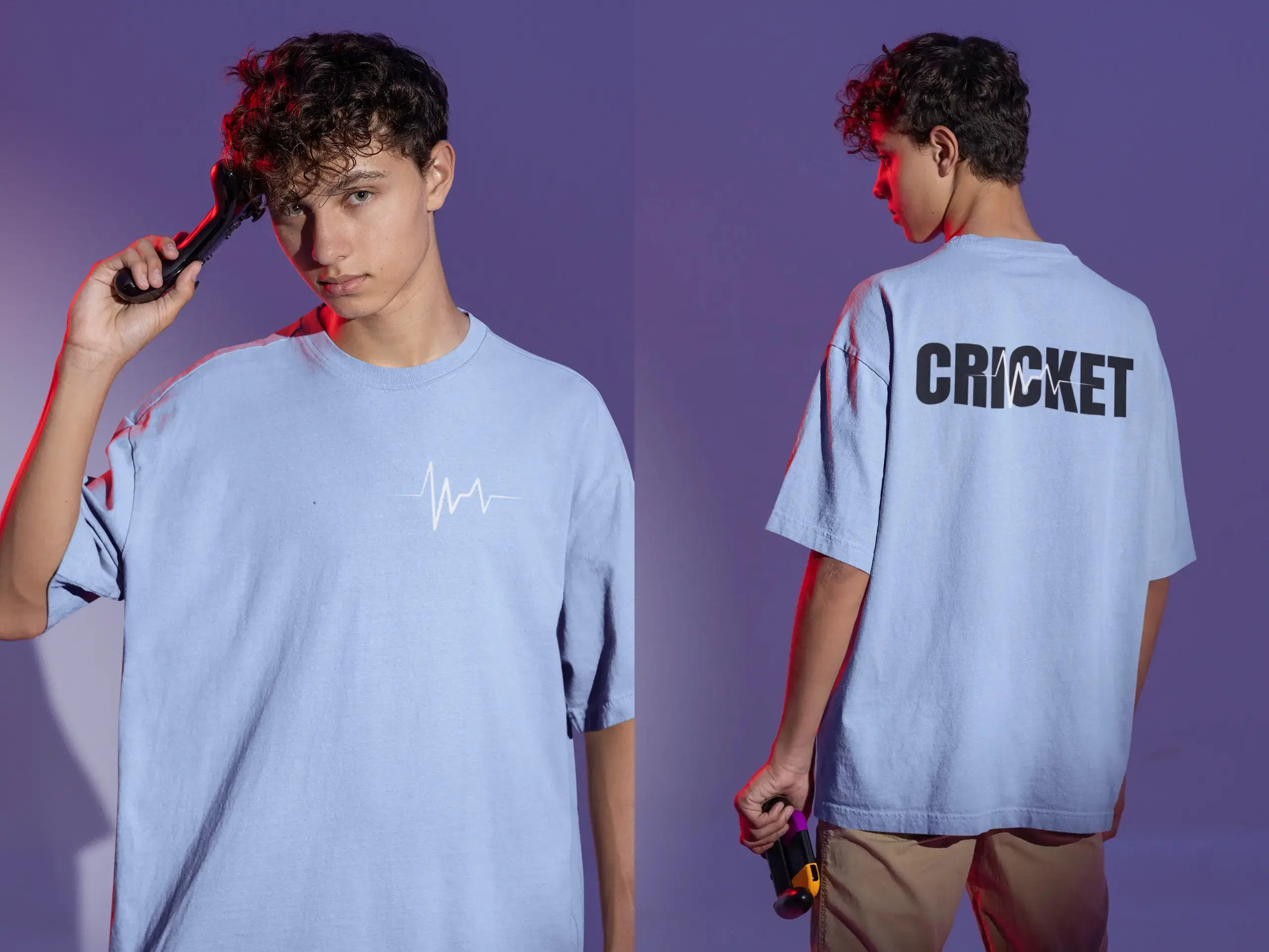 Men’s Oversized T-Shirt itsclover cricket Men’s Oversized T-Shirt itsclover cricket