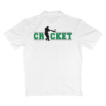 Cricket Half Sleeve Polo Men’s T Back T-shirt