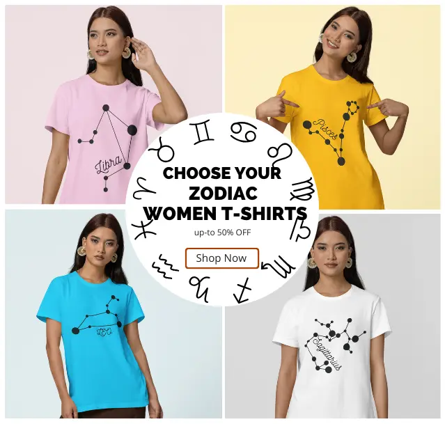 Zodiac t-shirts itsclover