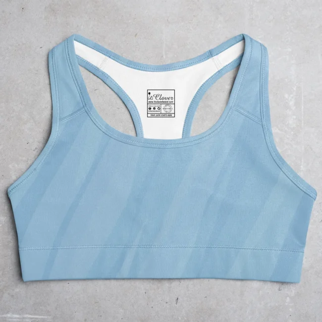 Blue Shade Style Women's All over print Sports Bra itsclover