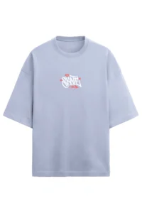 Skate Men’s French Terry Oversized Lavender T-Shirt